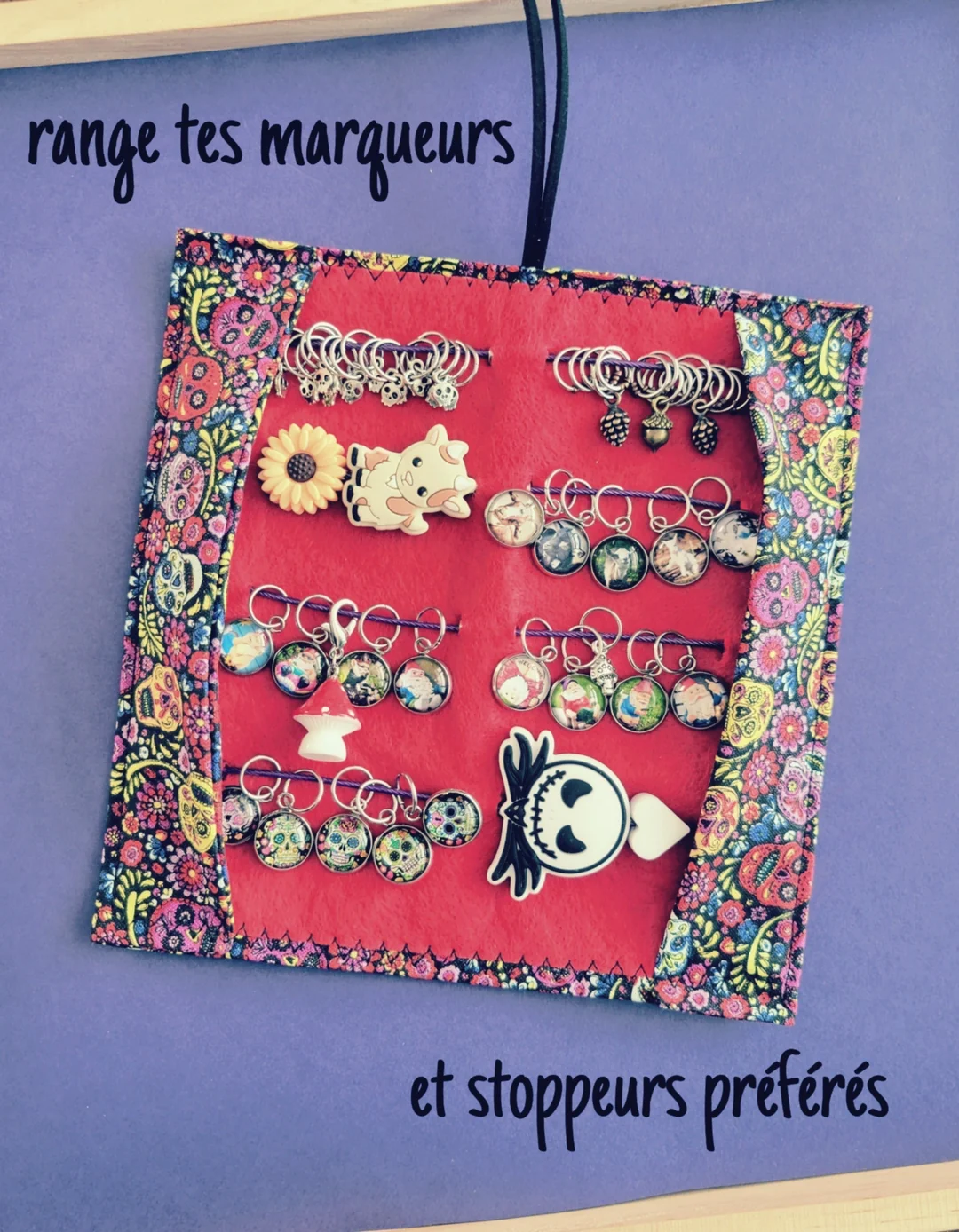 LA Pochette à marqueurs Originale Holly Joly par Créations Arte Brunelle – Image 3